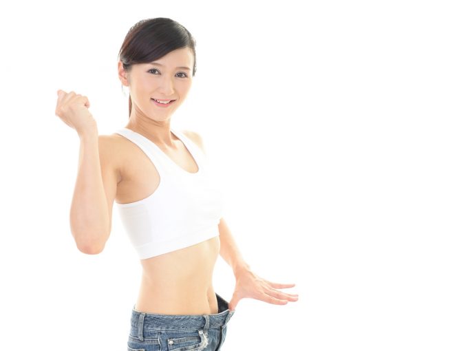 ダイエットに成功した女性