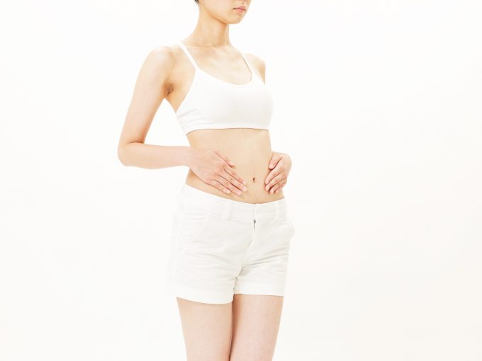 お腹周りがスッキリした女性