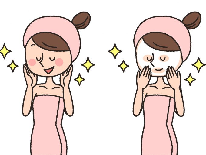 ホエーパック　女性　肌パック