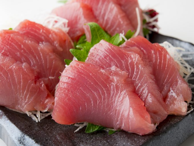 まぐろの刺身