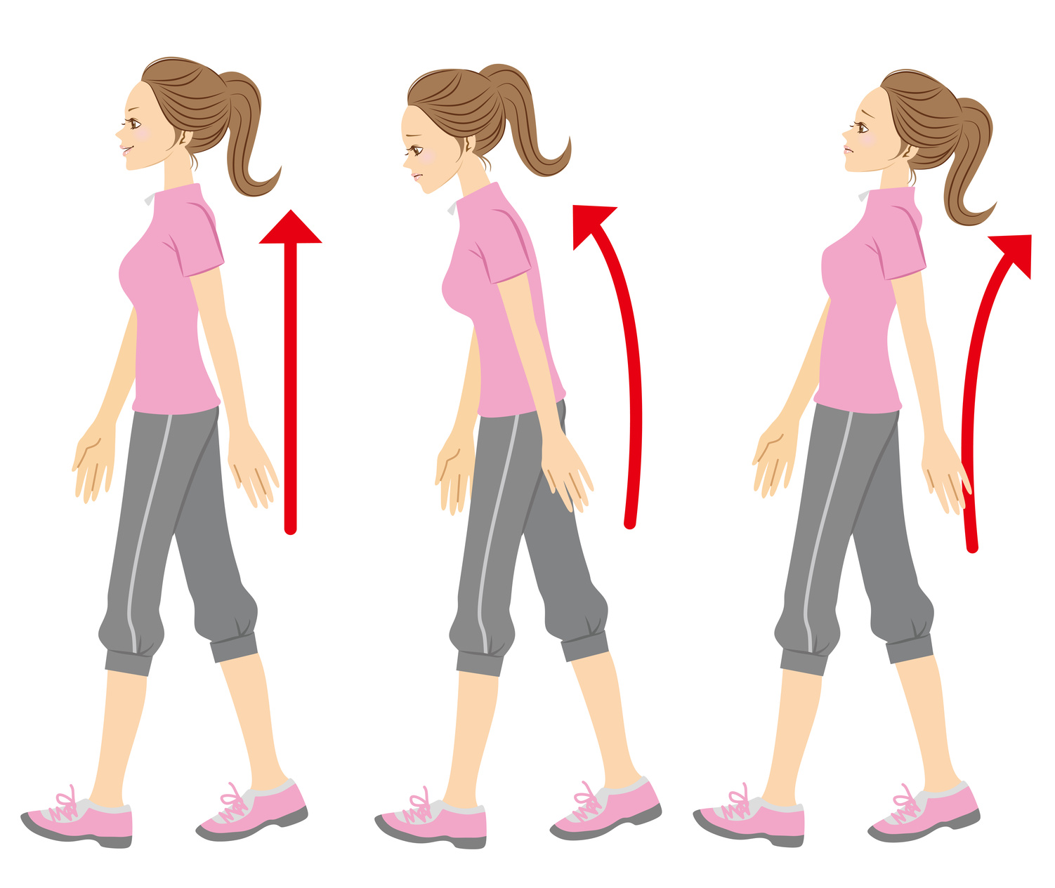 痩せる歩き方は姿勢と体幹が重要！効果をあげる5つのポイントとは？ ダイエット魂