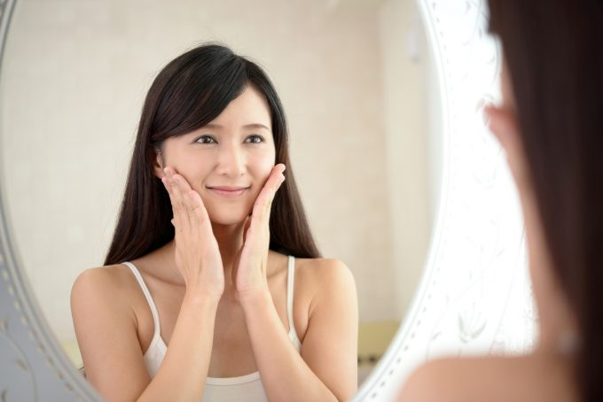 顔痩せ体操で小顔効果を実感したイメージ