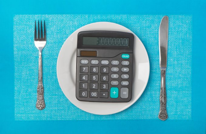 計算した食事系ダイエットのイメージ