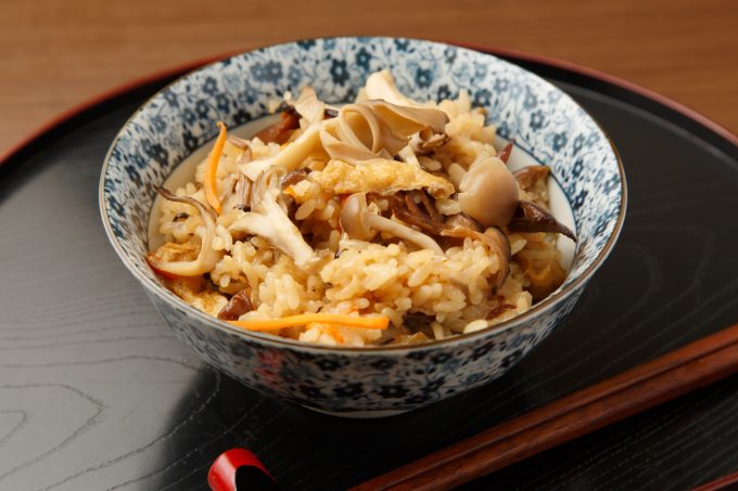 きのこの炊き込みご飯